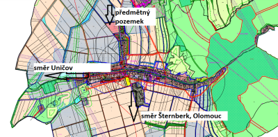 Pozemky Paseka u Šternberka